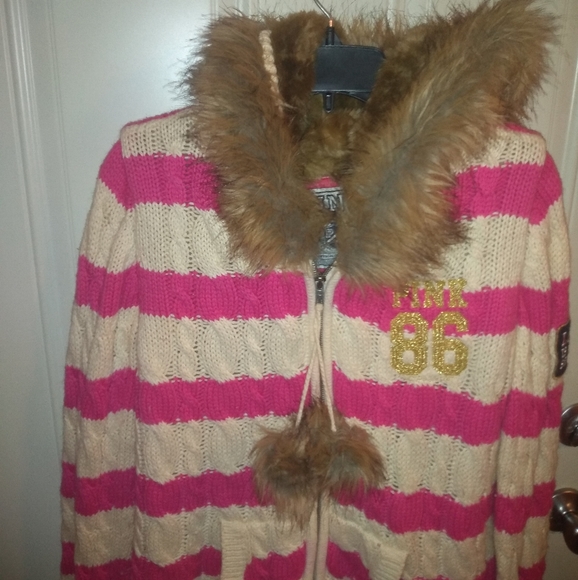 Pink Victoria's Secret Vintage Hoodie - Picture 7 of 14
